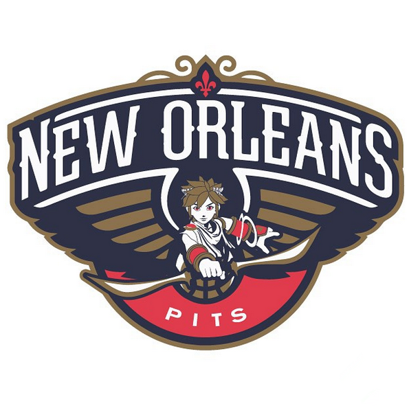 New Orleans Pits logo DIY iron on transfer (heat transfer)